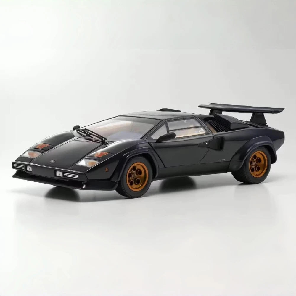 [Kyosho] 1:18 Lamborghini 1982 Countach LP500S ブラック モデルカー Die-Cast
