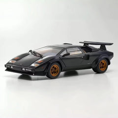 [Kyosho] 1:18 Lamborghini 1982 Countach LP500S ブラック モデルカー Die-Cast