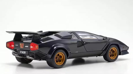 [Kyosho] 1:18 Lamborghini 1982 Countach LP500S noir voiture miniature Die-Cast