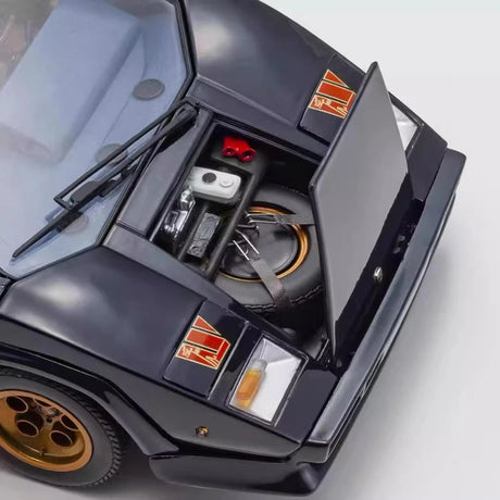[Kyosho] 1:18 Lamborghini 1982 Countach LP500S noir voiture miniature Die-Cast