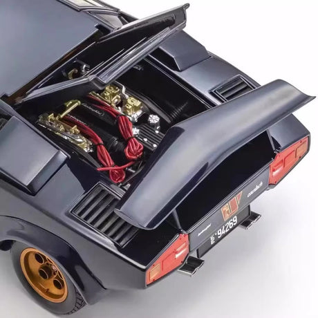 [Kyosho] 1:18 Lamborghini 1982 Countach LP500S noir voiture miniature Die-Cast