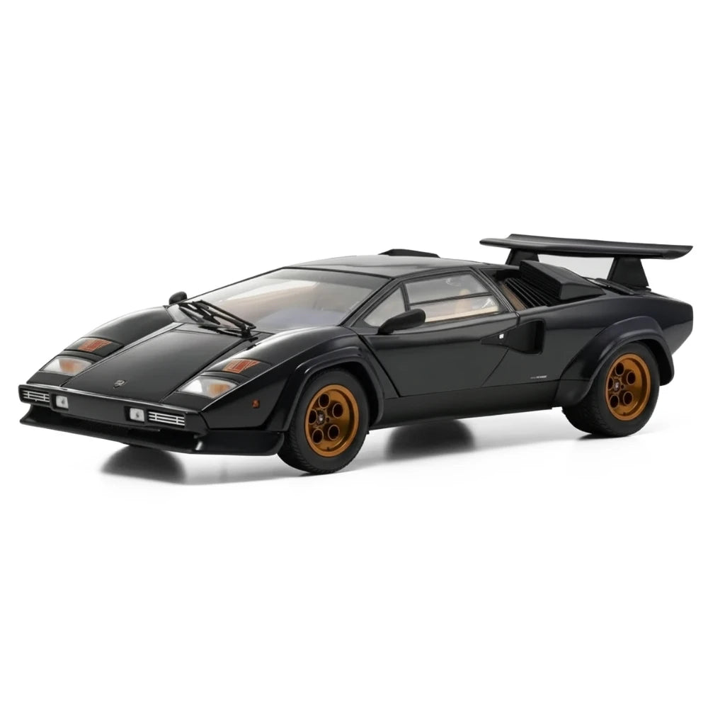 [Kyosho] 1:18 Lamborghini 1982 Countach LP500S ブラック モデルカー Die-Cast