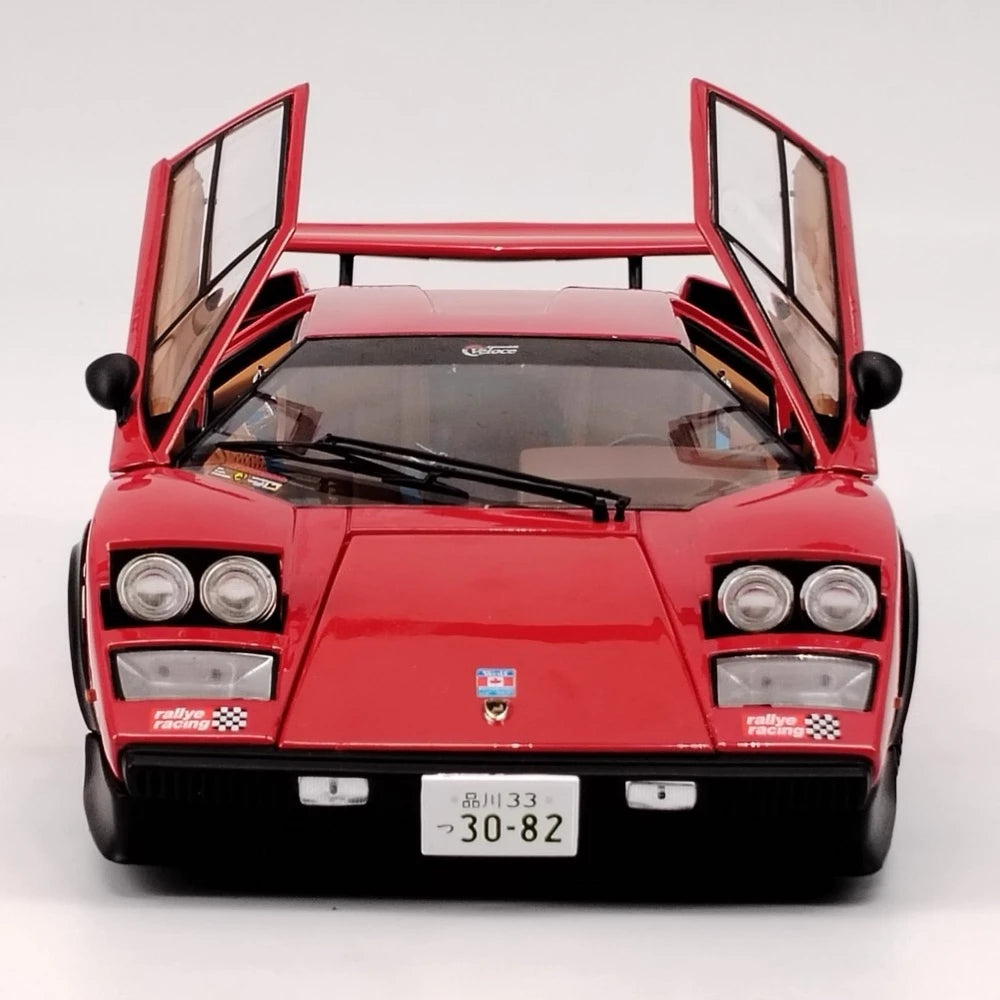 [Kyosho] 1:18 Lamborghini 1982 Countach LP500S Red Model Car Die-Cast