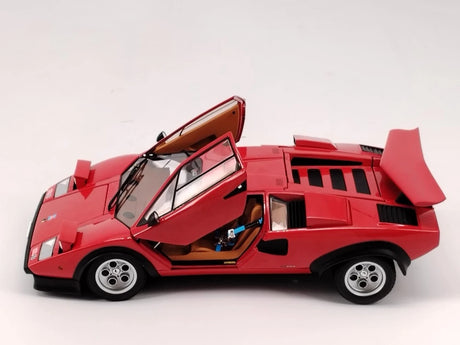 [Kyosho] 1:18 Lamborghini 1982 Countach LP500S rouge voiture miniature Die-Cast