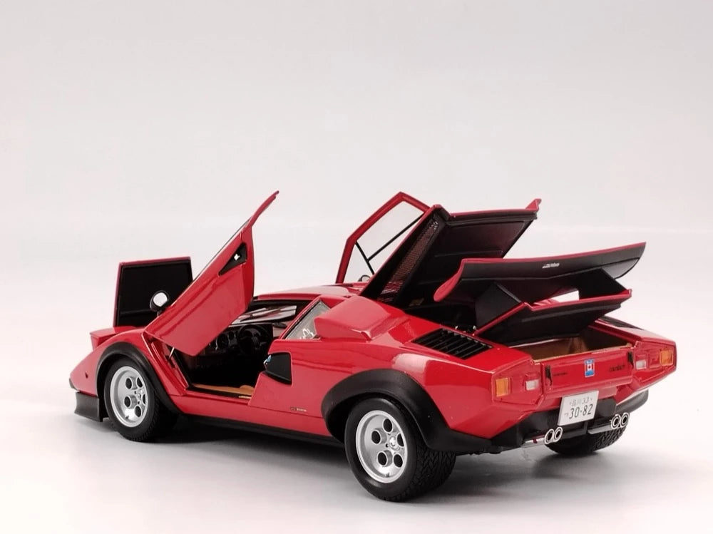 [Kyosho] 1:18 Lamborghini 1982 Countach LP500S Red Model Car Die-Cast