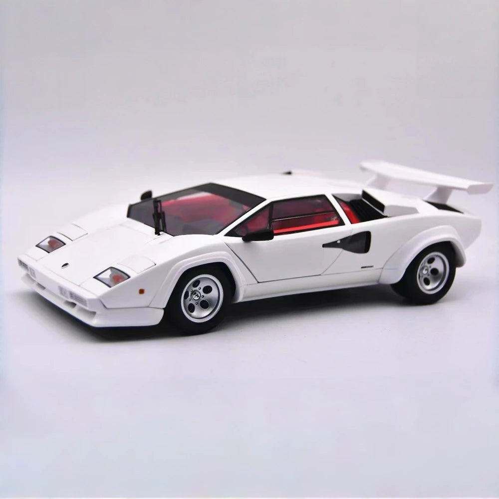 [Kyosho] 1:18 Lamborghini 1982 Countach LP500S White Model Car Die-Cast
