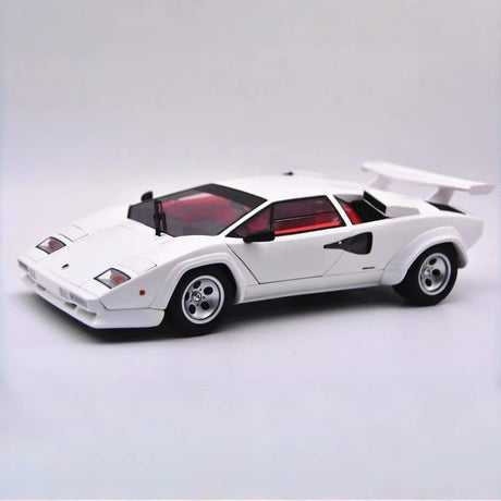 [Kyosho] 1:18 Lamborghini 1982 Countach LP500S blanc voiture miniature Die-Cast
