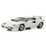 [Kyosho] 1:18 Lamborghini 1982 Countach LP500S vit modellbil Die-Cast