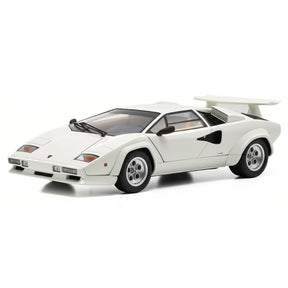 [Kyosho] 1:18 Lamborghini 1982 Countach LP500S vit modellbil Die-Cast