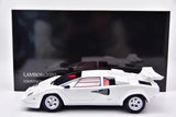 [Kyosho] 1:18 Lamborghini 1982 Countach LP500S vit modellbil Die-Cast