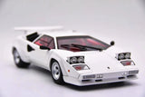 [Kyosho] 1:18 Lamborghini 1982 Countach LP500S vit modellbil Die-Cast