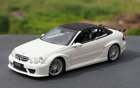 [Kyosho] 1:18 Mercedes-Benz 2006 CLK DTM AMG Cabriolet White Model Car Die-Cast