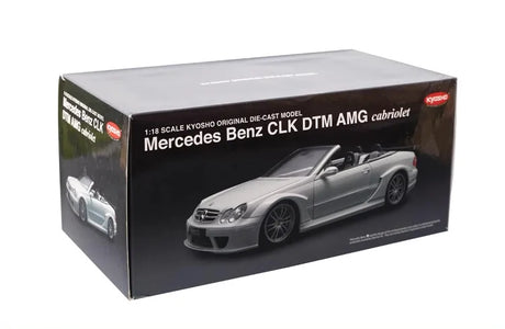 [Kyosho] 1:18 Mercedes-Benz 2006 CLK DTM AMG Cabriolet White Model Car Die-Cast