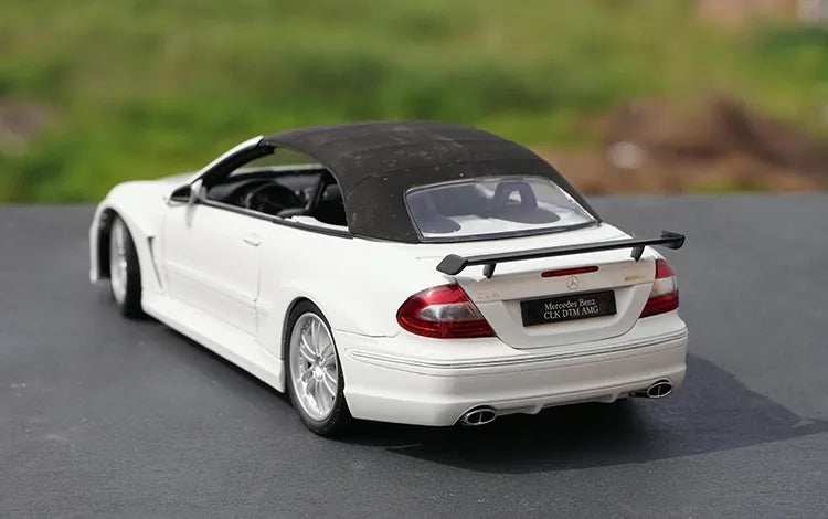 [Kyosho] 1:18 Mercedes-Benz 2006 CLK DTM AMG Cabriolet valkoinen pienoismalli Die-Cast