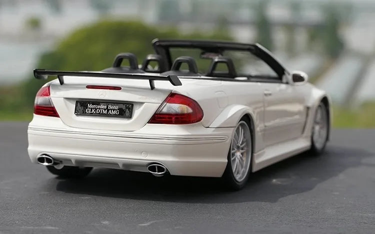 [Kyosho] 1:18 Mercedes-Benz 2006 CLK DTM AMG Cabriolet White Model Car Die-Cast