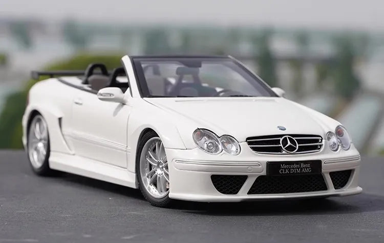 [Kyosho] 1:18 Mercedes-Benz 2006 CLK DTM AMG Cabriolet White Model Car Die-Cast