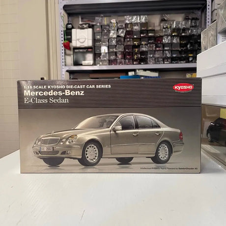 [Kyosho] 1:18 Mercedes-Benz 2007 E-Class W211 E280 Blue Model Car Die-Cast