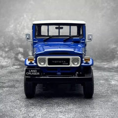 [Kyosho] 1:18 Toyota 1980 Land Cruiser LC40 Pickup Blue Model Car Die-Cast