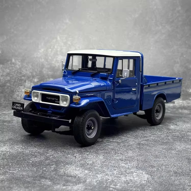 [Kyosho] 1:18 Toyota 1980 Land Cruiser LC40 Pickup Blue Model Car Die-Cast