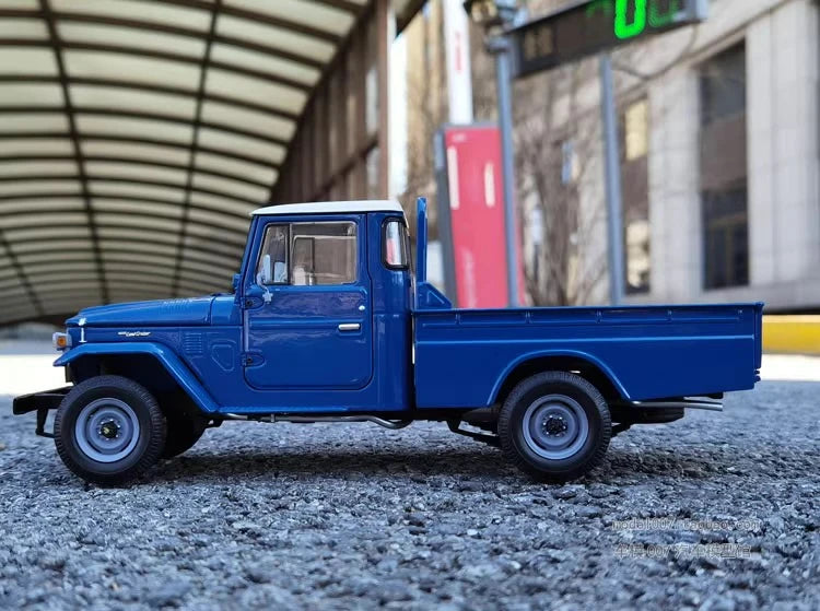 [Kyosho] 1:18 Toyota 1980 Land Cruiser LC40 Pickup Blue Model Car Die-Cast