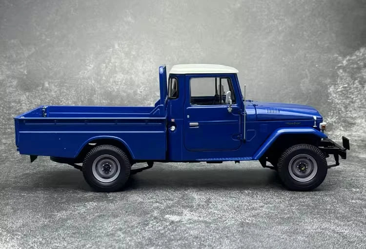 [Kyosho] 1:18 Toyota 1980 Land Cruiser LC40 Pickup ブルー モデルカー Die-Cast