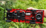 [Kyosho] 1:18 Toyota 1980 Land Cruiser LC40 pick-up rosso modellino di auto Die-Cast