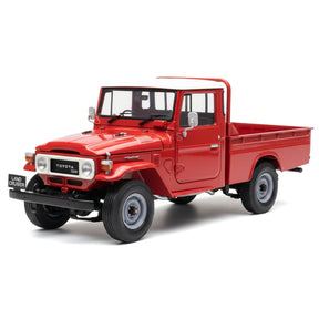 [Kyosho] 1:18 Toyota 1980 Land Cruiser LC40 pick-up rosso modellino di auto Die-Cast