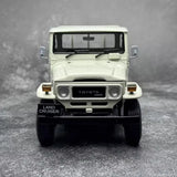 [Kyosho] 1:18 Toyota 1980 Land Cruiser LC40 Pickup White Model Car Die-Cast