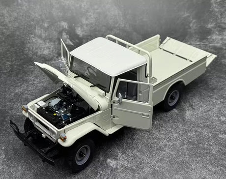 [Kyosho] 1:18 Toyota 1980 Land Cruiser LC40 Pickup wit modelauto Die-Cast