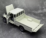 [Kyosho] 1:18 Toyota 1980 Land Cruiser LC40 Pickup White Model Car Die-Cast