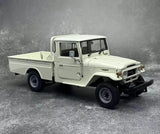 [Kyosho] 1:18 Toyota 1980 Land Cruiser LC40 Pickup White Model Car Die-Cast