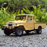 [Kyosho] 1:18 Toyota 1980 Land Cruiser LC40 Pickup Yellow Model Car Die-Cast