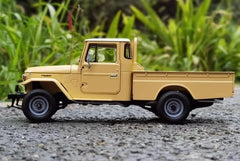 [Kyosho] 1:18 Toyota 1980 Land Cruiser LC40 Pickup Yellow Model Car Die-Cast