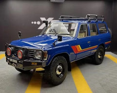 [Kyosho] 1:18 Toyota 1987 Land Cruiser LC60 Modified Blue Model Car Die-Cast
