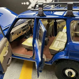 [Kyosho] 1:18 Toyota 1987 Land Cruiser LC60 Modified blauw modelauto Die-Cast