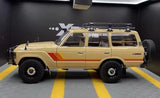 [Kyosho] 1:18 Toyota 1987 Land Cruiser LC60 Modified Yellow Model Car Die-Cast