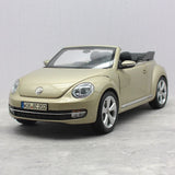 [Kyosho] 1:18 Volkswagen 2013 Beetle Convertible Gold Model Car Die-Cast
