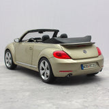 [Kyosho] 1:18 Volkswagen 2013 Beetle Convertible Gold Model Car Die-Cast