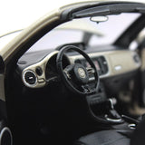 [Kyosho] 1:18 Volkswagen 2013 Beetle Convertible Gold Model Car Die-Cast