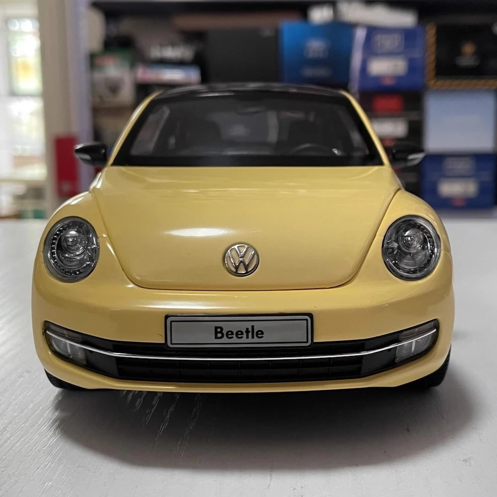 [Kyosho] 1:18 Volkswagen 2013 Beetle Coupe Yellow Model Car Die-Cast