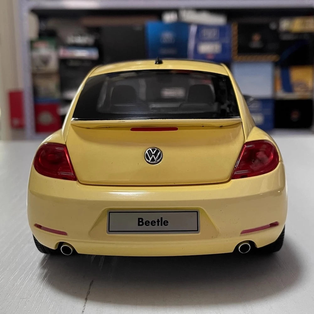 [Kyosho] 1:18 Volkswagen 2013 Beetle Coupe Yellow Model Car Die-Cast