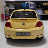 [Kyosho] 1:18 Volkswagen 2013 Beetle Coupe Yellow Model Car Die-Cast