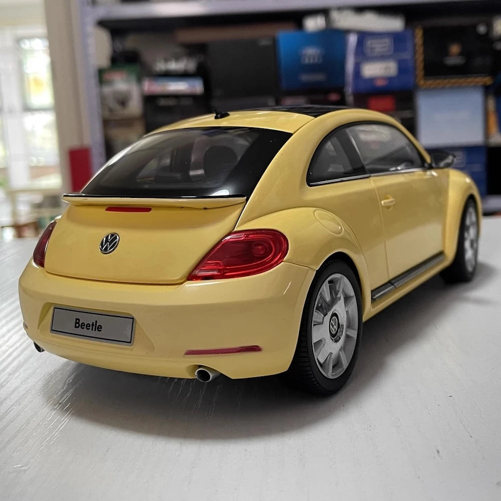 [Kyosho] 1:18 Volkswagen 2013 Beetle Coupe Yellow Model Car Die-Cast