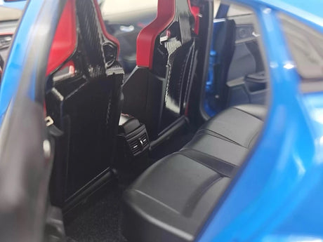 [LCD] 1:18 Honda 2017 Civic Type R FK8 Blue Model Car Die-Cast