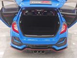 [LCD] 1:18 Honda 2017 Civic Type R FK8 Blue Model Car Die-Cast
