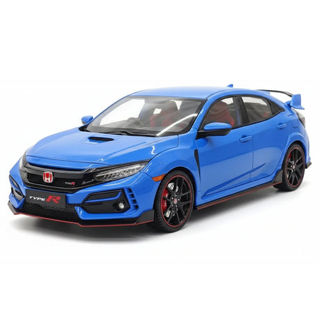 [LCD] 1:18 Honda 2017 Civic Type R FK8 Blue Model Car Die-Cast