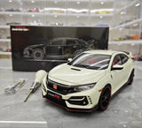 [LCD] 1:18 Honda 2017 Civic Type R FK8 ホワイト モデルカー Die-Cast