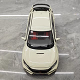 [LCD] 1:18 Honda 2017 Civic Type R FK8 ホワイト モデルカー Die-Cast