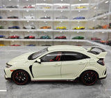 [LCD] 1:18 Honda 2017 Civic Type R FK8 ホワイト モデルカー Die-Cast
