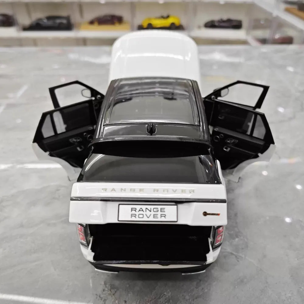 [LCD] 1:18 Land Rover 2020 Range Rover SVA bianco modellino di auto Die-Cast